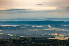 Zeppelin NT over Bodman in the district Bodman in Bodman-Ludwigshafen in the state Baden-Wuerttemberg, Germany