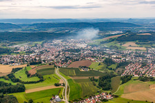 Stockach in the state Baden-Wuerttemberg, Germany out of the air