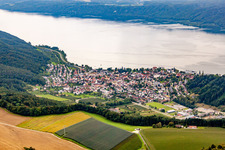 District Ludwigshafen in Bodman-Ludwigshafen in the state Baden-Wuerttemberg, Germany viewn from the air
