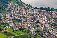 Drone image of District Ludwigshafen in Bodman-Ludwigshafen in the state Baden-Wuerttemberg, Germany