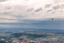 Bird's eye view of Stockach in the state Baden-Wuerttemberg, Germany