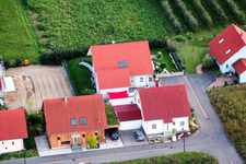 Aerial view of At Narrenberg in Hergersweiler in the state Rhineland-Palatinate, Germany