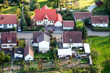 Mühlstr in Barbelroth in the state Rhineland-Palatinate, Germany from above