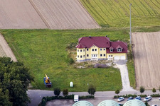 Menhir in Hatzenbühl in the state Rhineland-Palatinate, Germany