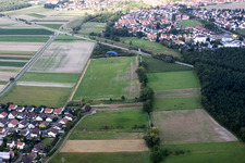 Meadows in the Erlenbach valley in Hatzenbühl in the state Rhineland-Palatinate, Germany