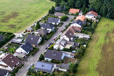 Waldstr in Erlenbach bei Kandel in the state Rhineland-Palatinate, Germany out of the air