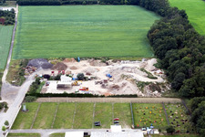 Construction waste recycling Gaudier in the district Minderslachen in Kandel in the state Rhineland-Palatinate, Germany