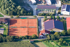 Tennis Club TC Neuburg in Neuburg am Rhein in the state Rhineland-Palatinate, Germany