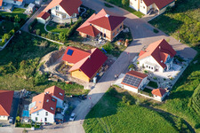 Uhlandstr in Neuburg am Rhein in the state Rhineland-Palatinate, Germany