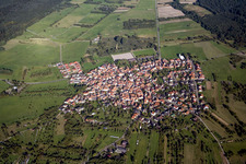 From the southwest in the district Büchelberg in Wörth am Rhein in the state Rhineland-Palatinate, Germany