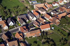 Schleithal in the state Bas-Rhin, France out of the air