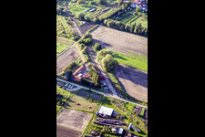 Tank blocker line of WW 2nd in Steinfeld in the state Rhineland-Palatinate, Germany