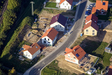 New development area An der Anhaide in the district Schaidt in Wörth am Rhein in the state Rhineland-Palatinate, Germany