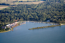 Karcher Shipyard GmbH, Marina in the district Honau in Rheinau in the state Baden-Wuerttemberg, Germany
