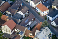 Aerial view of Local administration in the district Urloffen in Appenweier in the state Baden-Wuerttemberg, Germany