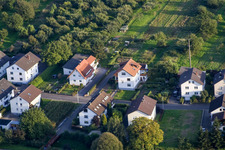 Runzweg in the district Urloffen in Appenweier in the state Baden-Wuerttemberg, Germany out of the air