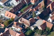 Frankenhofpassage, Bahnhofstr in Kandel in the state Rhineland-Palatinate, Germany