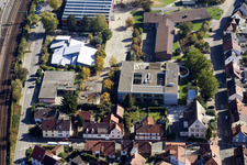 At the stadium in the district Berghausen in Pfinztal in the state Baden-Wuerttemberg, Germany