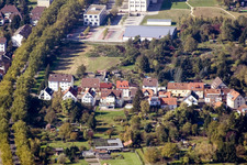 Rommelstr in the district Durlach in Karlsruhe in the state Baden-Wuerttemberg, Germany