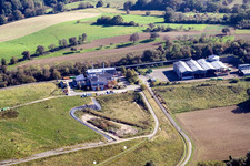 Waste incineration in the district Durlach in Karlsruhe in the state Baden-Wuerttemberg, Germany
