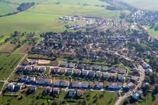 Iltisweg in the district Hohenwettersbach in Karlsruhe in the state Baden-Wuerttemberg, Germany