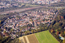 Weiherfeld district in the district Weiherfeld-Dammerstock in Karlsruhe in the state Baden-Wuerttemberg, Germany