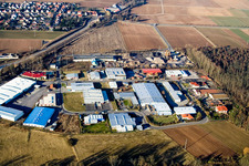 Froße Ahlmühle industrial estate in Rohrbach in the state Rhineland-Palatinate, Germany