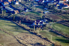 Oblique view of Winden Mill in Winden in the state Rhineland-Palatinate, Germany