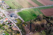 FSV Offenbach football pitch in Offenbach an der Queich in the state Rhineland-Palatinate, Germany