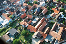 Main Street in Winden in the state Rhineland-Palatinate, Germany out of the air