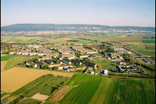 Bird's eye view of Former American barracks, now BAMF in the district Patrick Henry Village in Heidelberg in the state Baden-Wuerttemberg, Germany