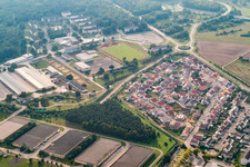 Albert Einstein Ring in Germersheim in the state Rhineland-Palatinate, Germany