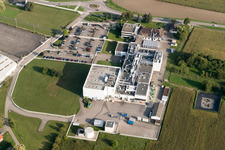 Drone recording of Beinheim in the state Bas-Rhin, France