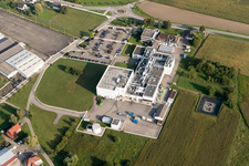 Drone image of Beinheim in the state Bas-Rhin, France