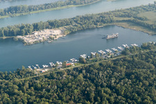 Yacht Club in Offendorf in the state Bas-Rhin, France