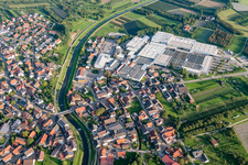Building and production halls on the premises of Progress-Werk Oberkirch AG in the district Stadelhofen in Oberkirch in the state Baden-Wurttemberg, Germany