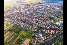 From the southeast in the district Urloffen in Appenweier in the state Baden-Wuerttemberg, Germany