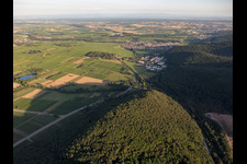 Aerial photograpy of Pfalzklinik Landeck from Norden in Klingenmünster in the state Rhineland-Palatinate, Germany